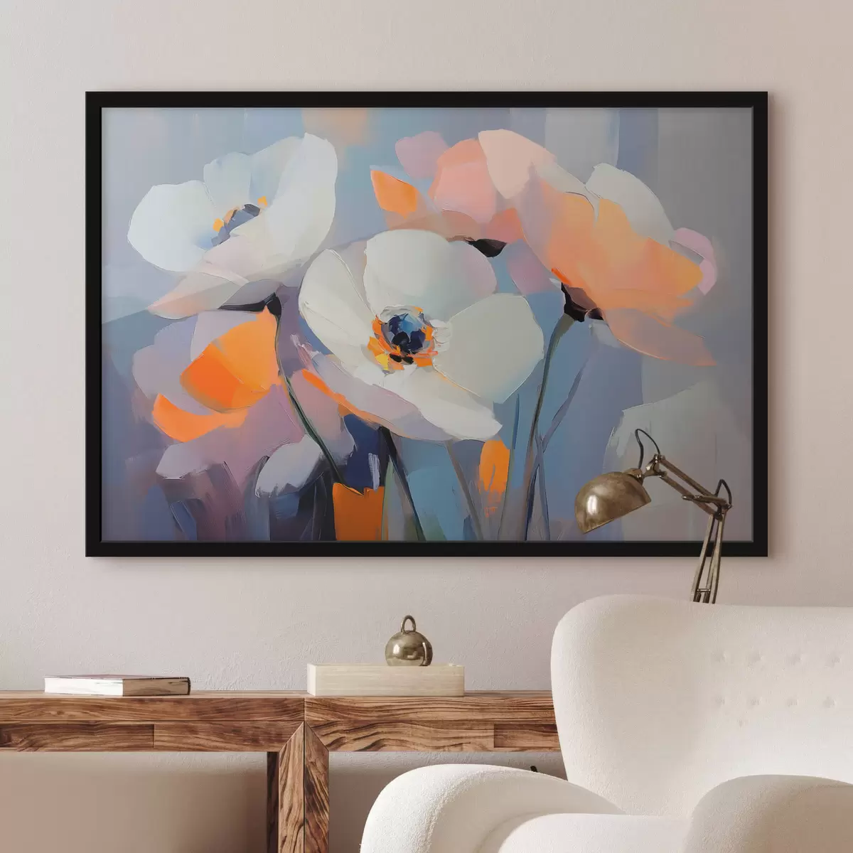 Poster Fiori astratti f42999
