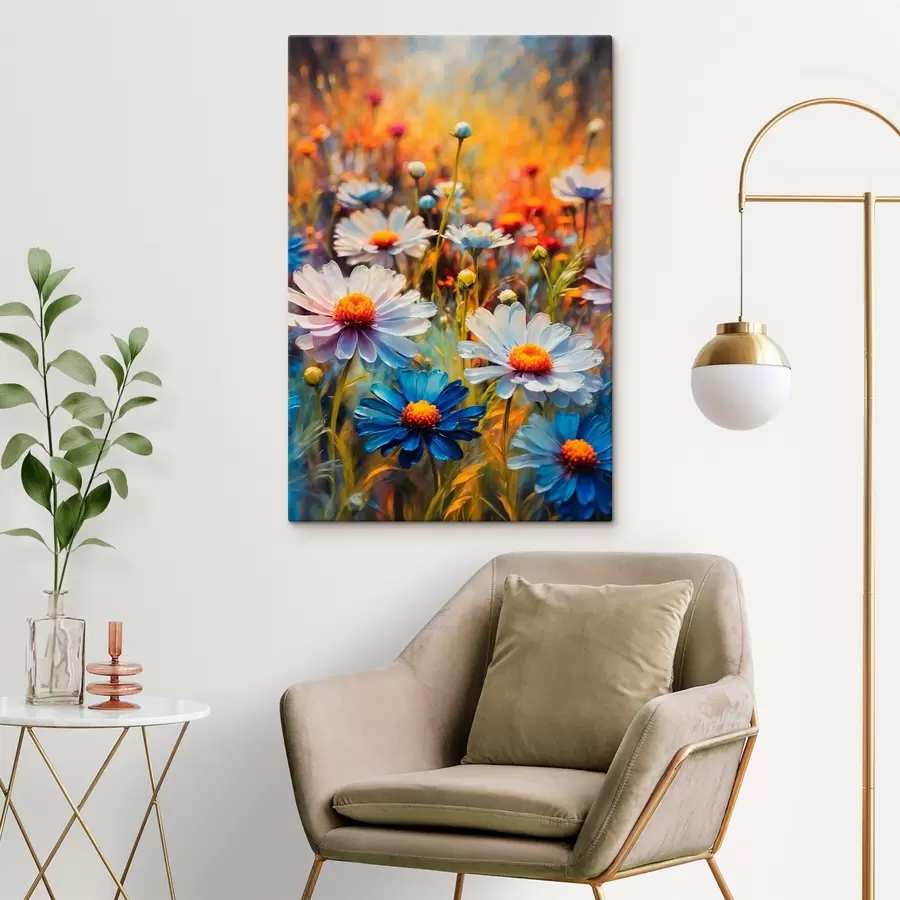 carta da parati Campo di margherite nr. s43869