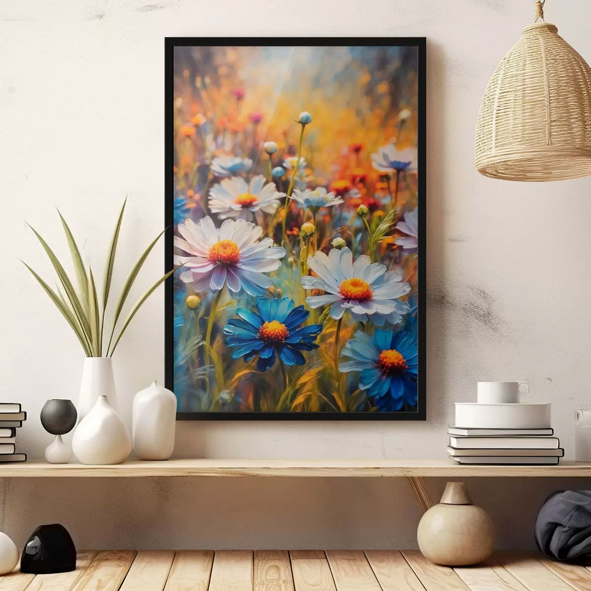 Poster Campo di margherite f43869