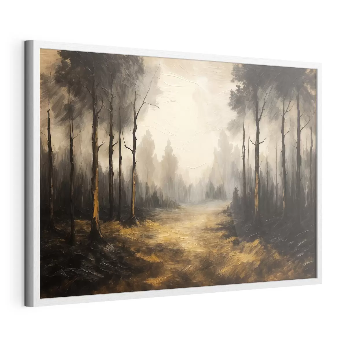 Poster Foresta nera in stile pittura acrilica f43448