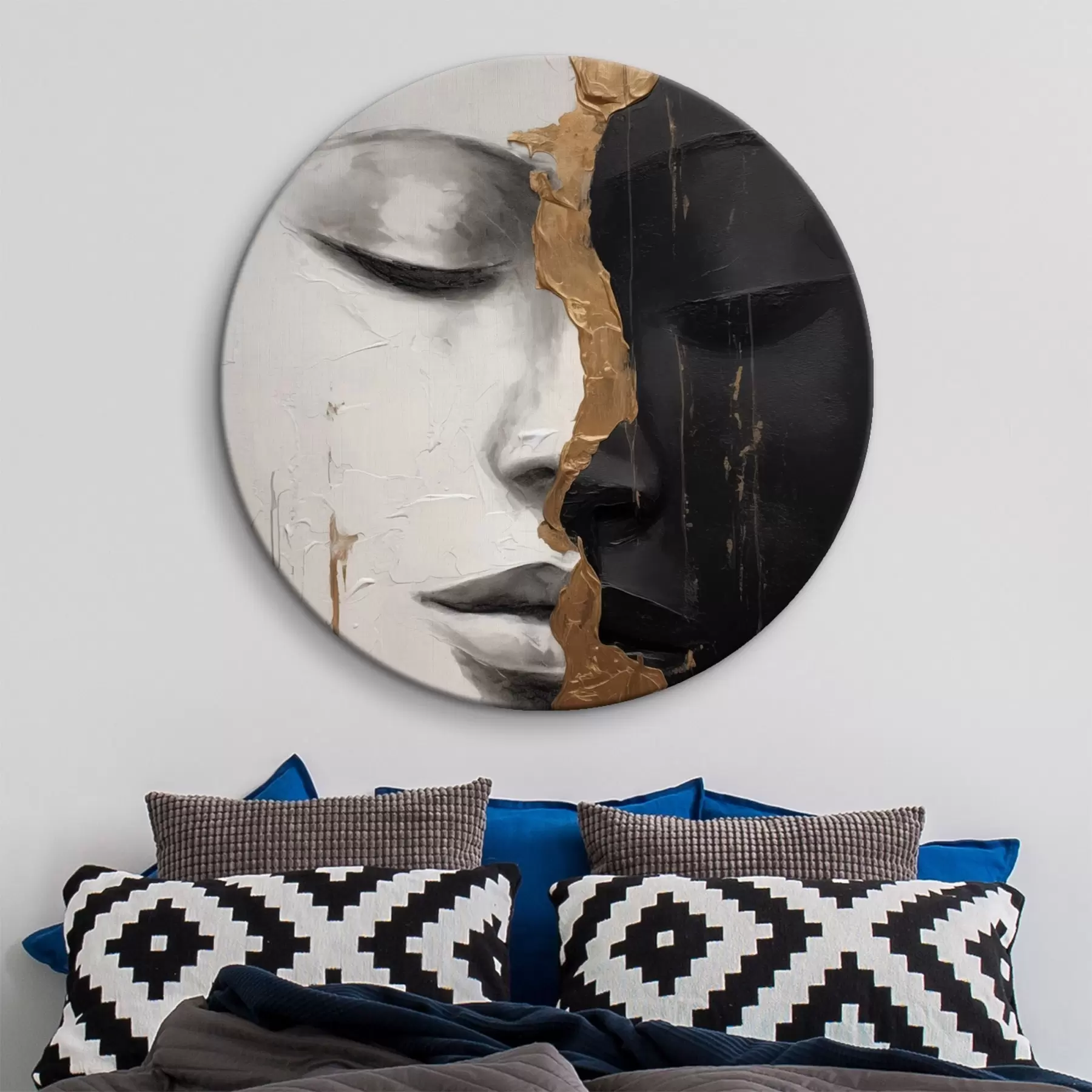 carta da parati Volti in bianco e nero nr. r43471