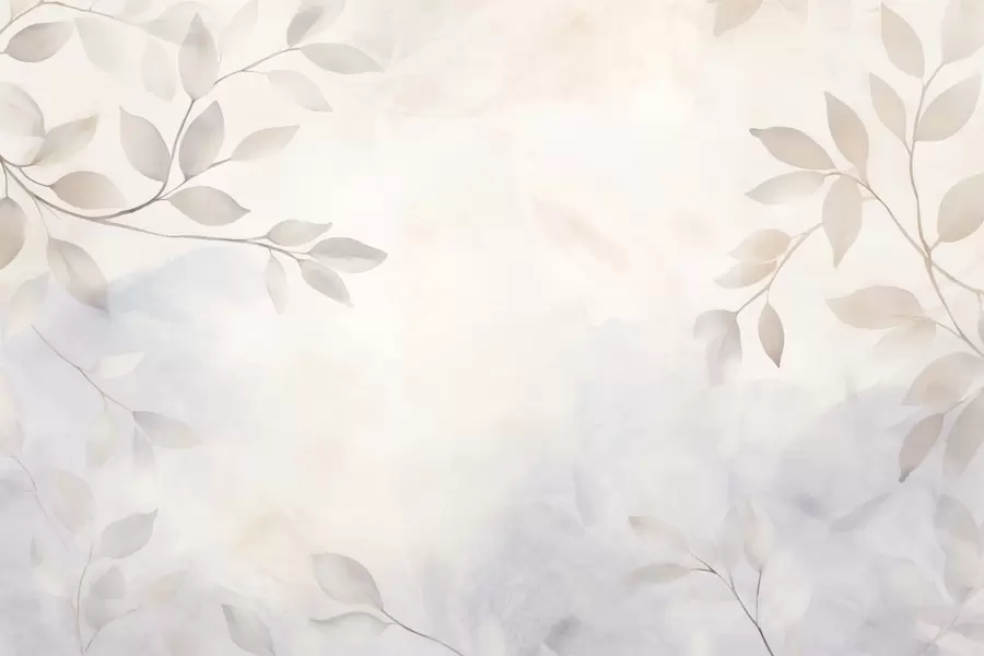 carta da parati Foglie leggere nella nebbia nr. w08990