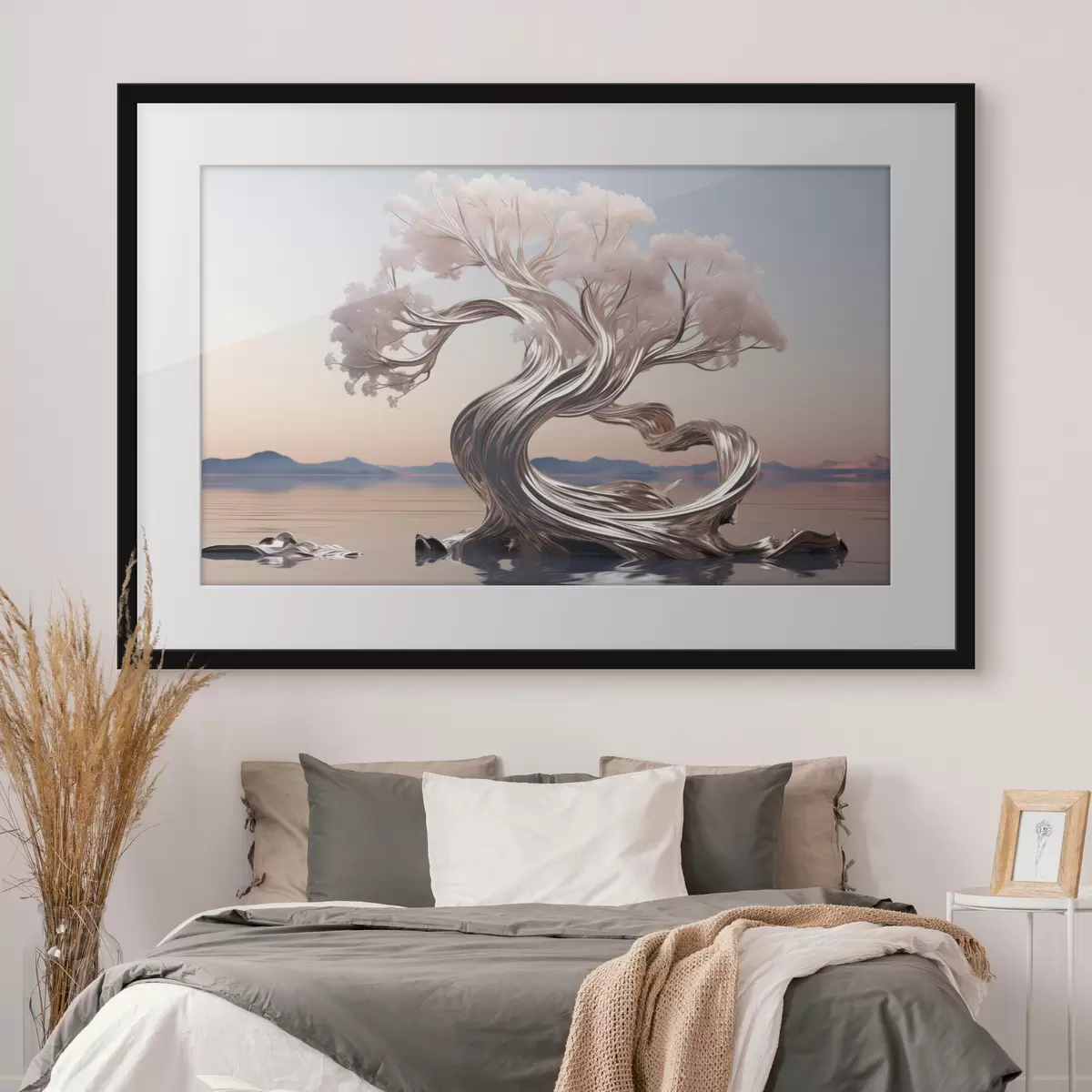 Poster Metallo e legno f43945