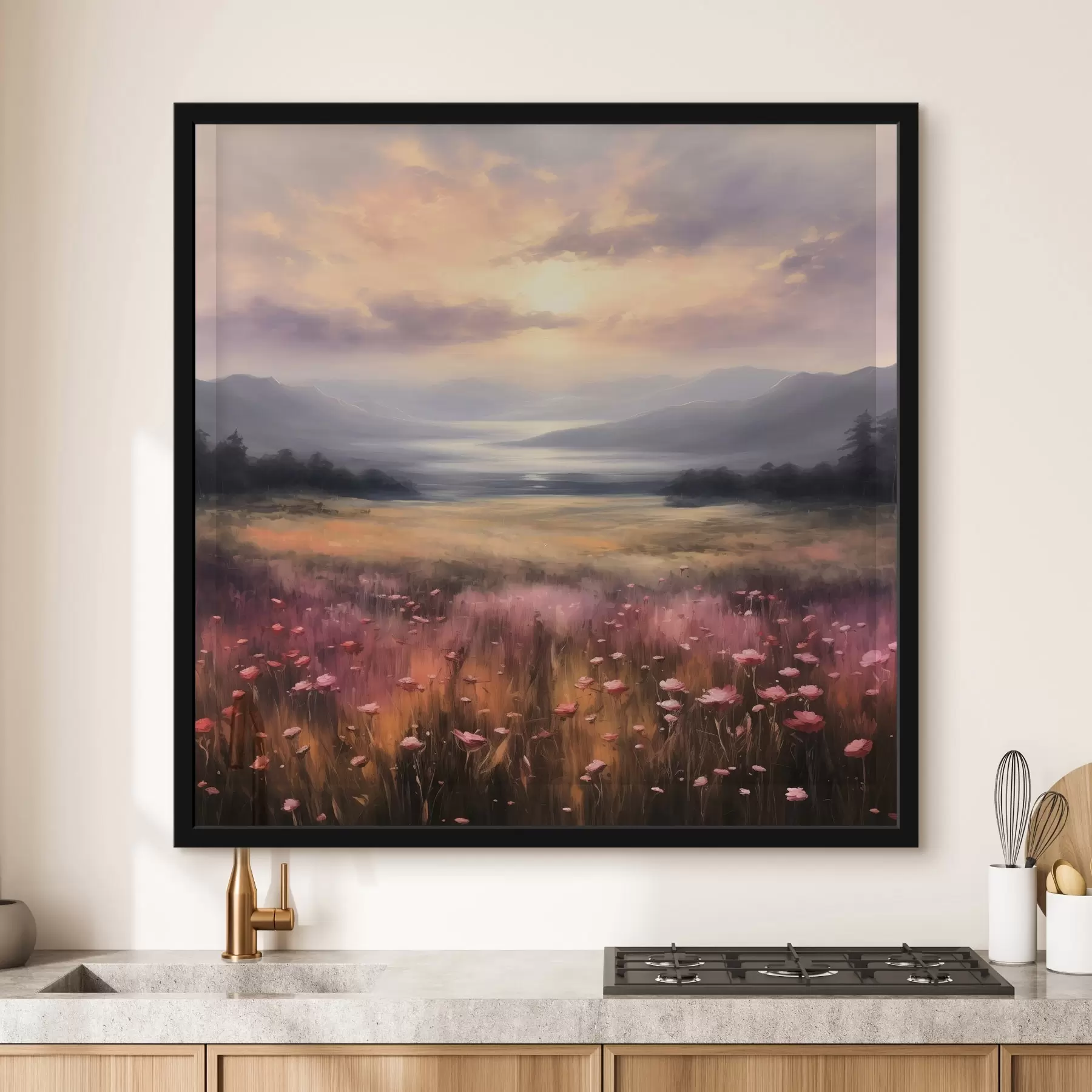 carta da parati Campo di fiori nr. f43950