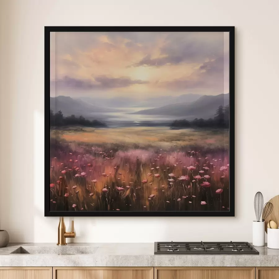 carta da parati Campo di fiori nr. f43950