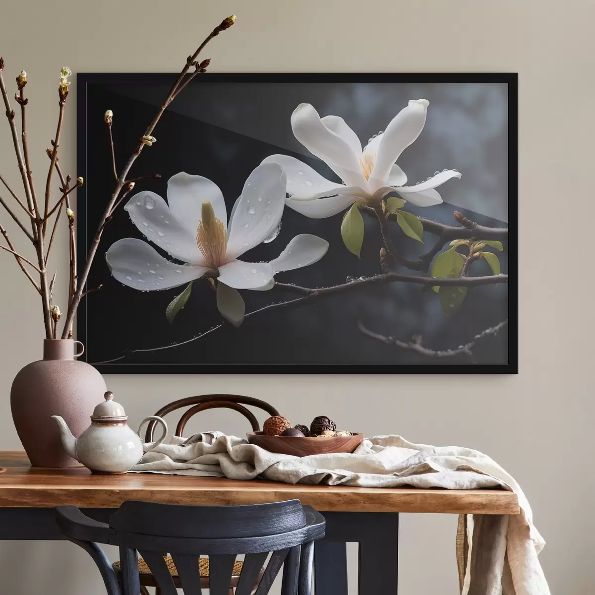 Poster Fiori sui rami f43951