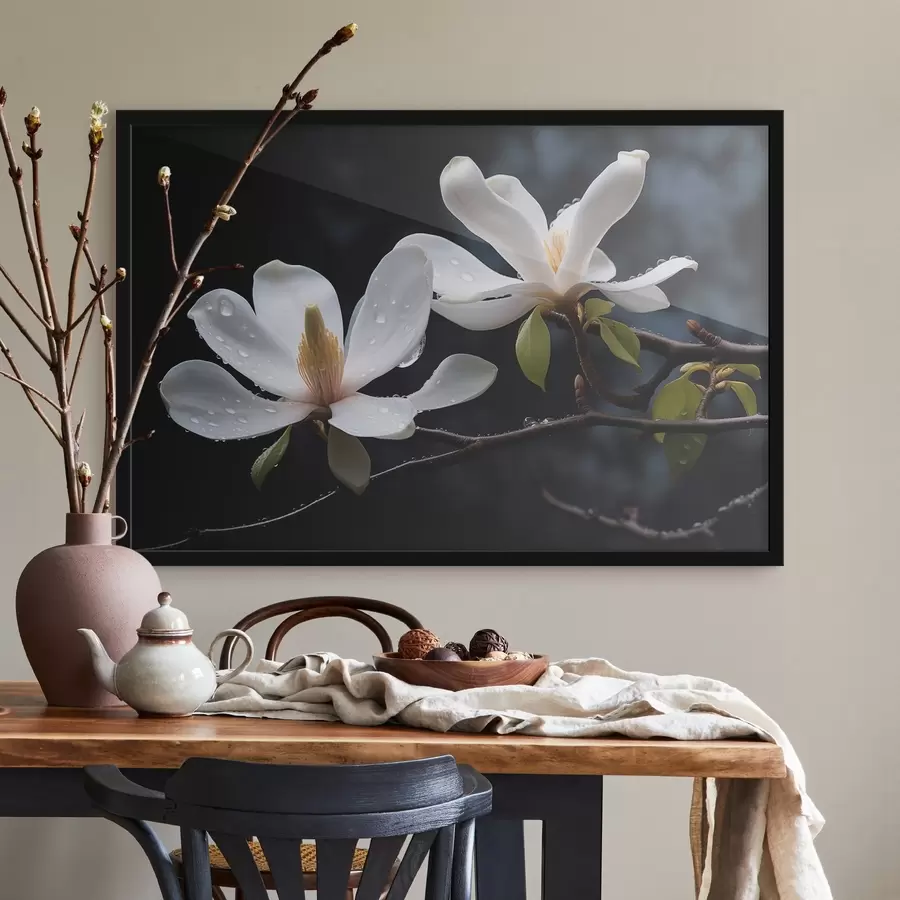 carta da parati Fiori sui rami nr. f43951