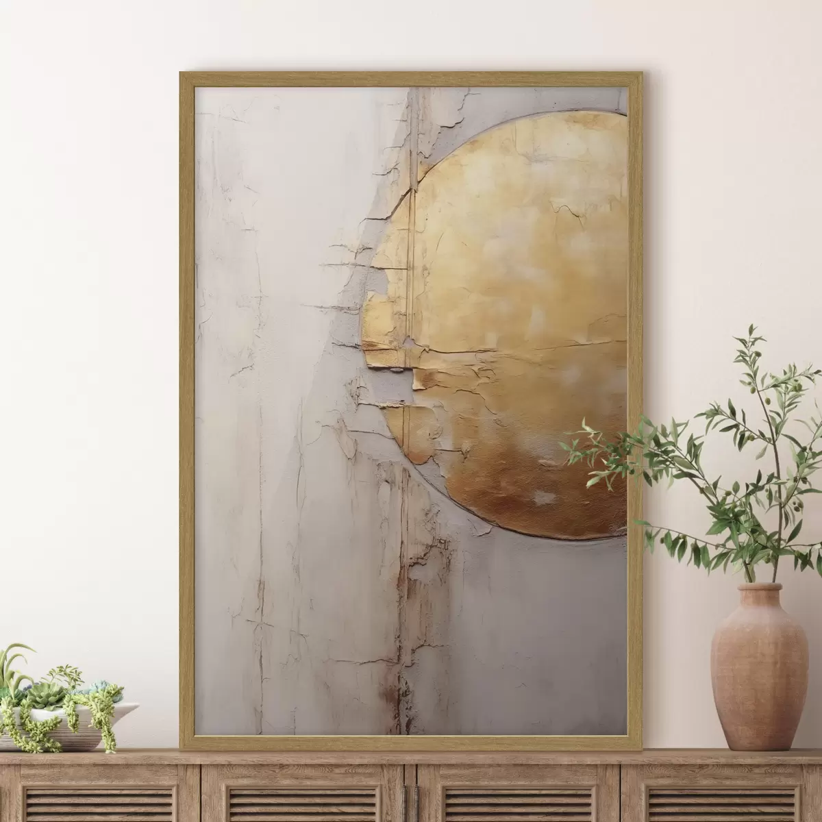 Poster Semicerchio dorato f43979