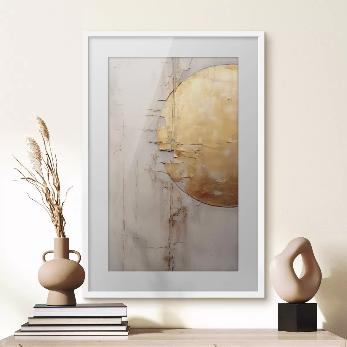 Poster Semicerchio dorato f43979