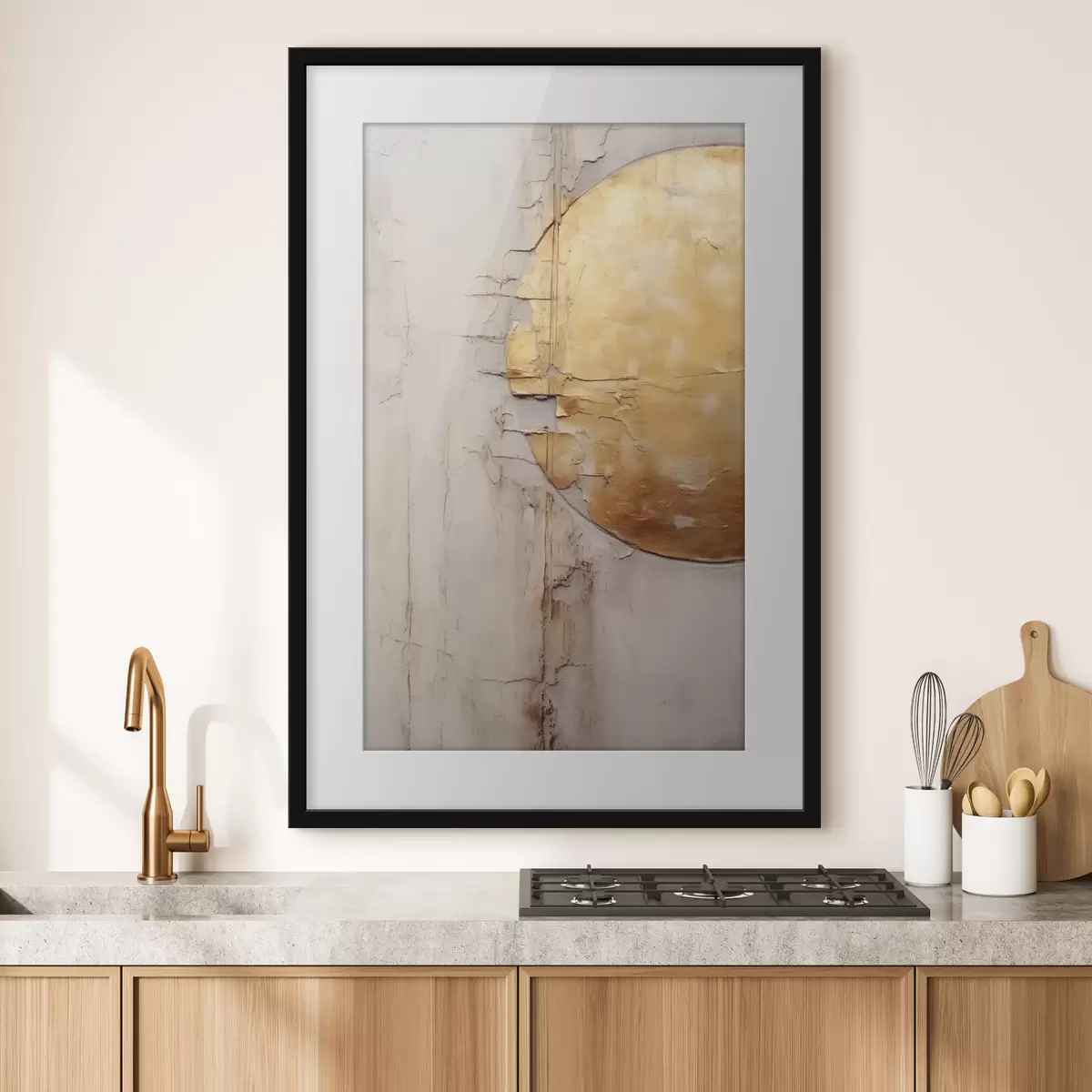 Poster Semicerchio dorato f43979