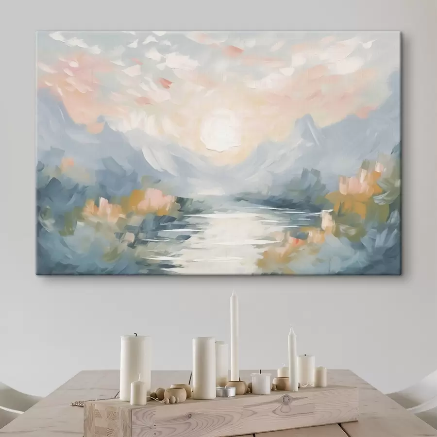 carta da parati Astrazione delle montagne nr. s44052