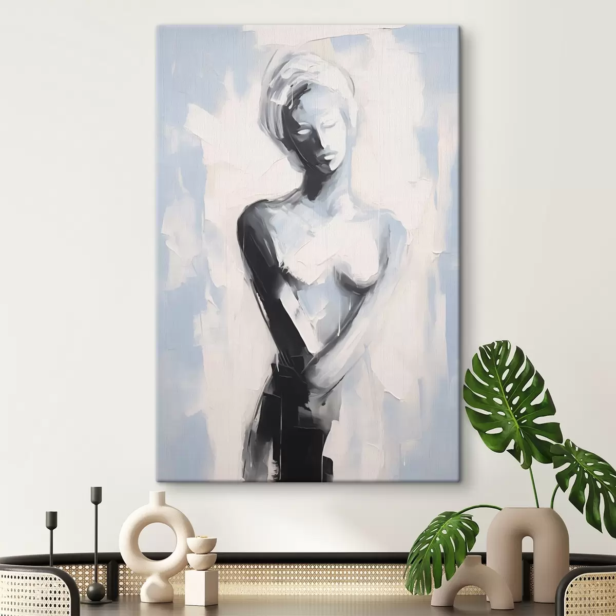 carta da parati Donna astratta nr. s44054