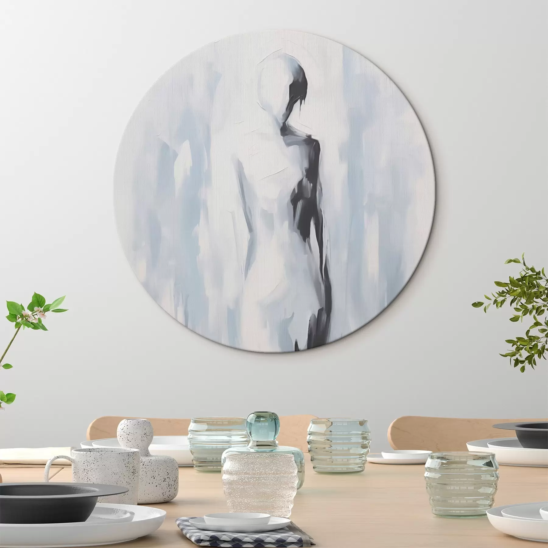 carta da parati Silhouette astratta nr. r44049