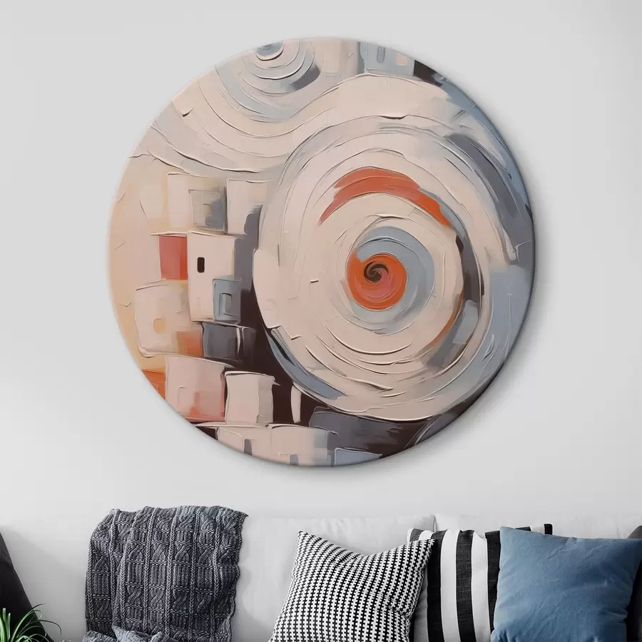 carta da parati Case di città astratte nr. r44056