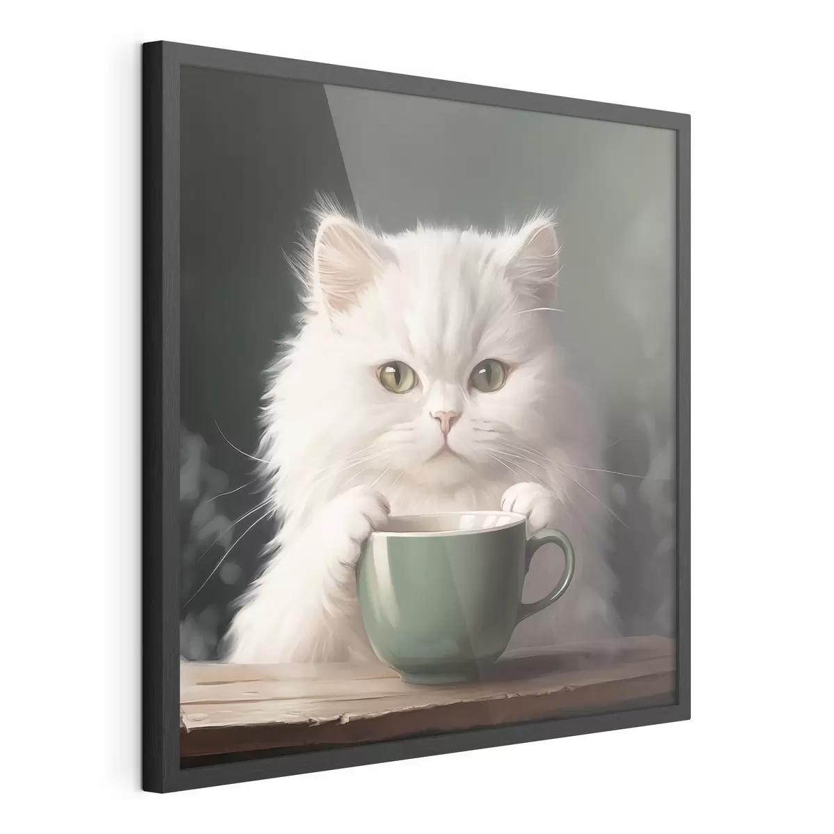 Poster Tè con il gatto f44032