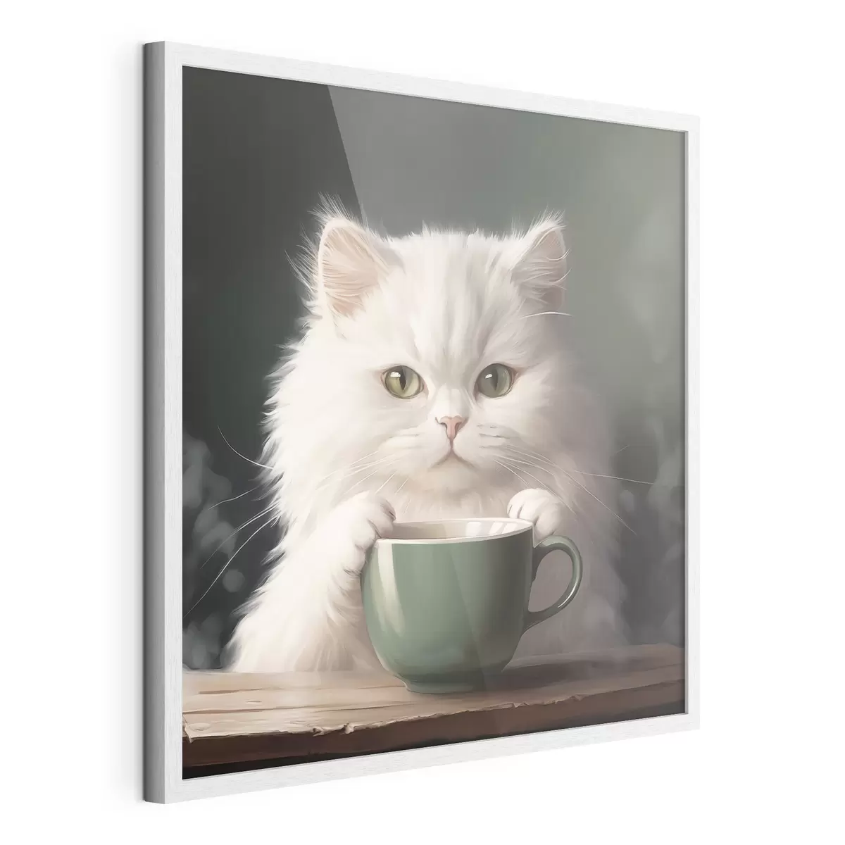 Poster Tè con il gatto f44032
