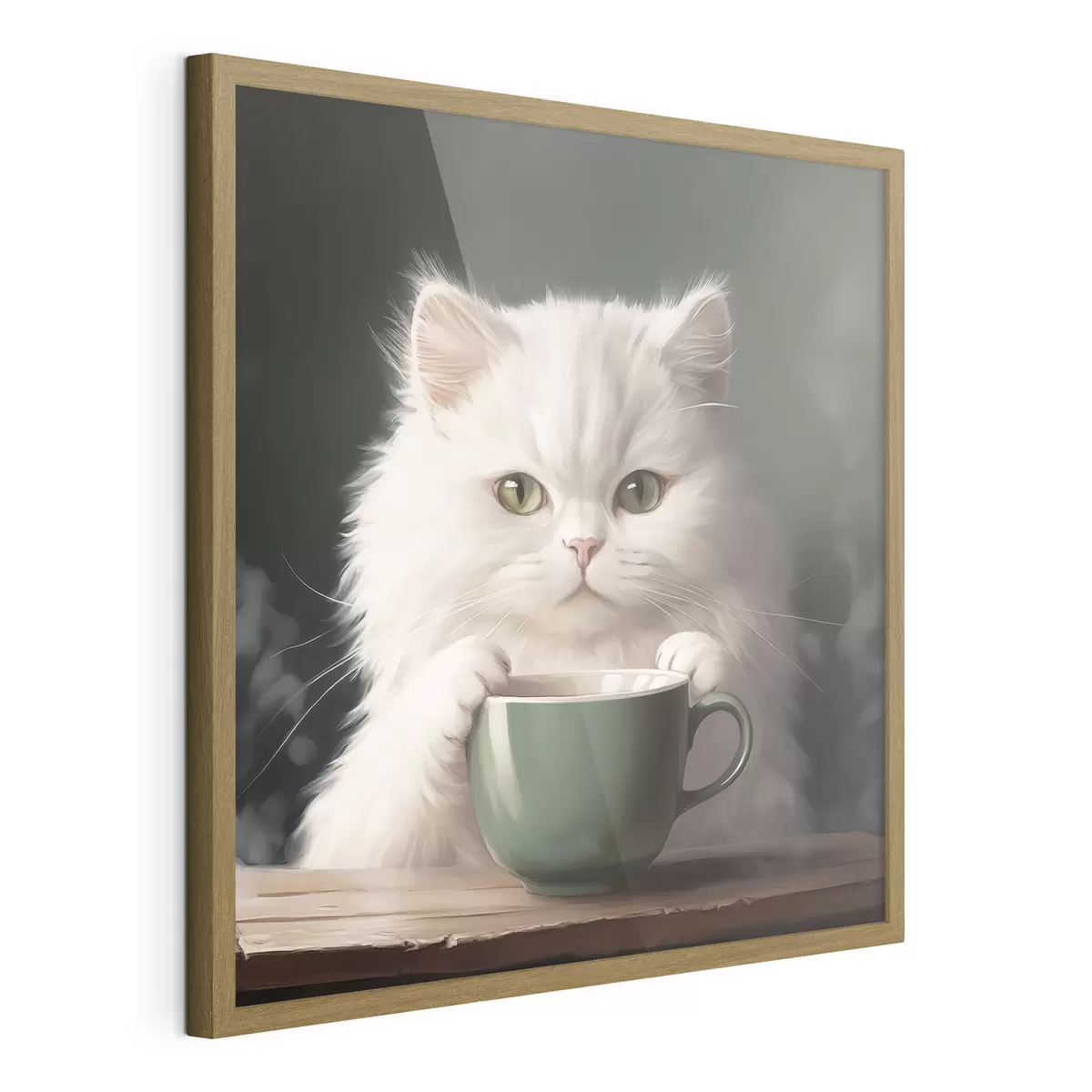 Poster Tè con il gatto f44032