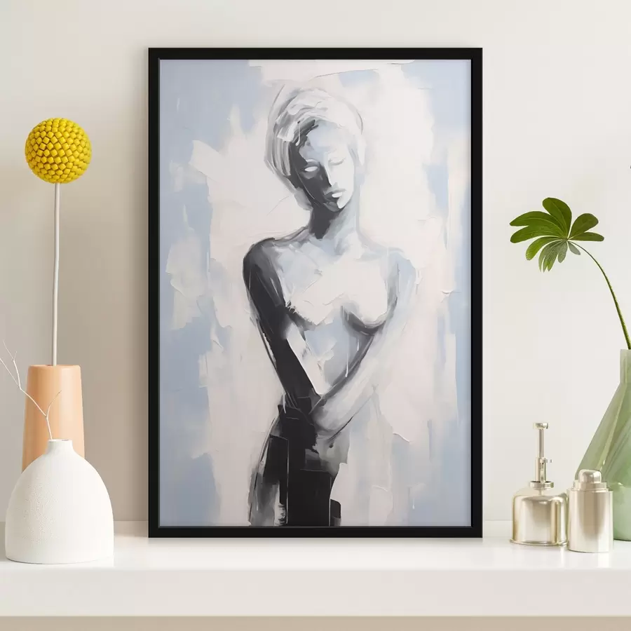 carta da parati Donna astratta nr. f44054