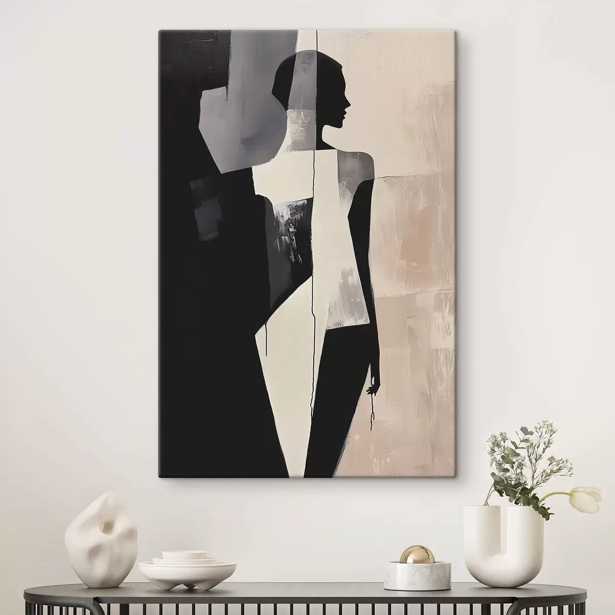 carta da parati Silhouette astratta nr. s43969