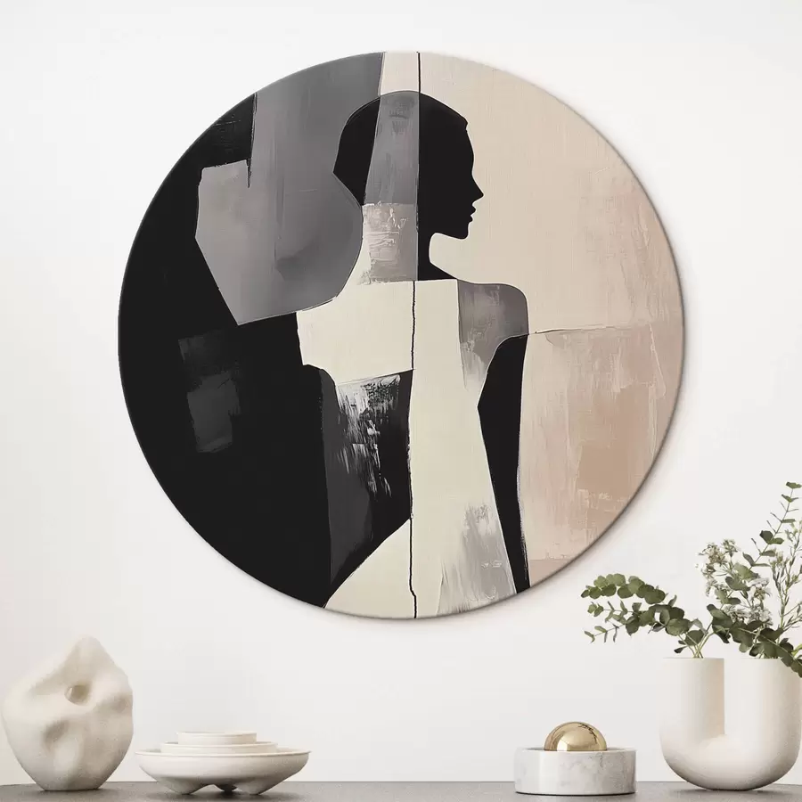 carta da parati Silhouette astratta nr. r43969