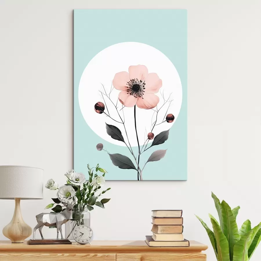 carta da parati Fiore di papavero chiaro nr. s43994