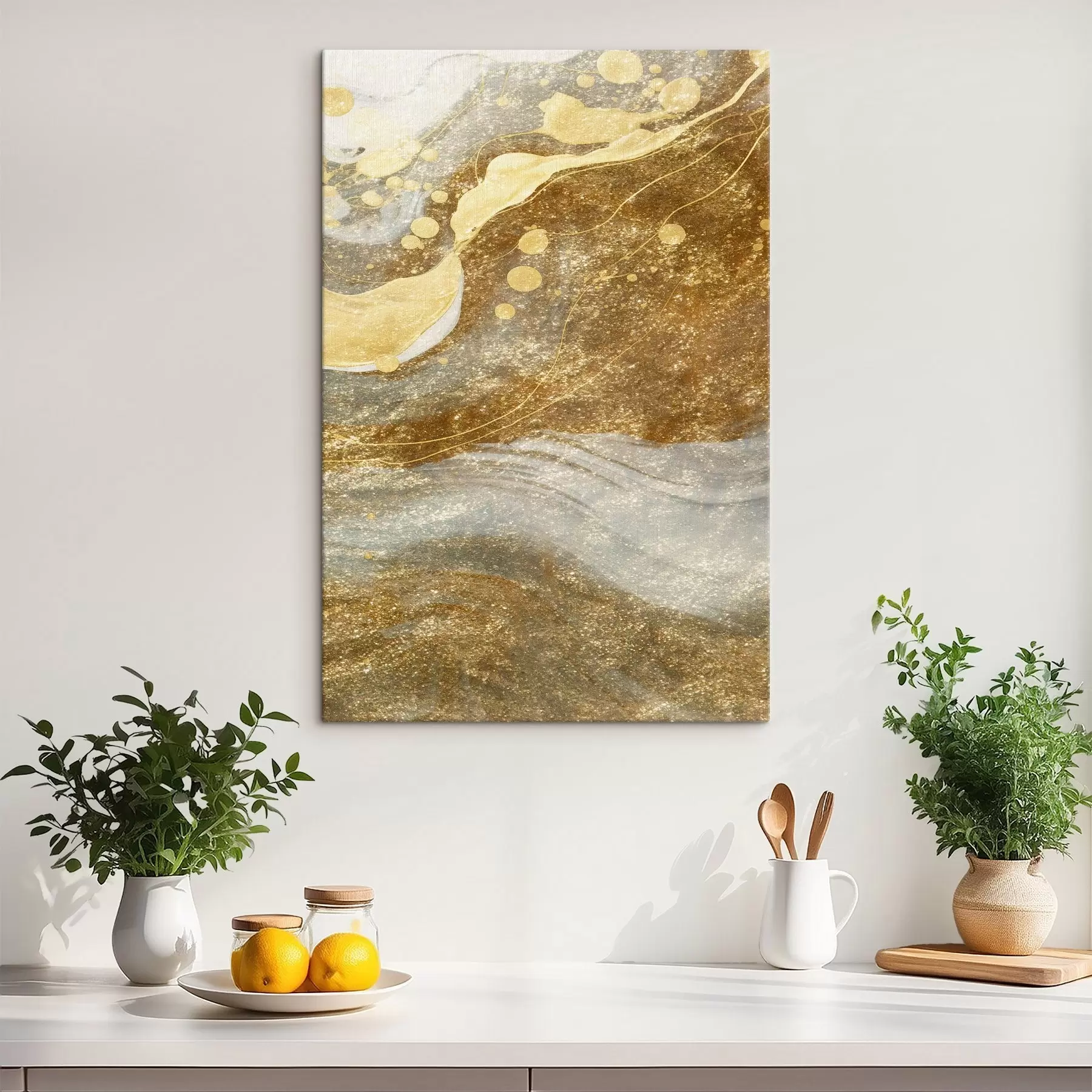 carta da parati Onde astratte ad acquerello nr. s44003