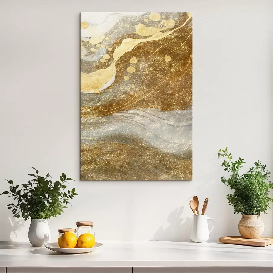 carta da parati Onde astratte ad acquerello nr. s44003