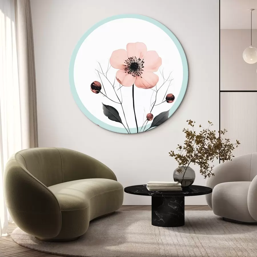 carta da parati Fiore di papavero chiaro nr. r43994