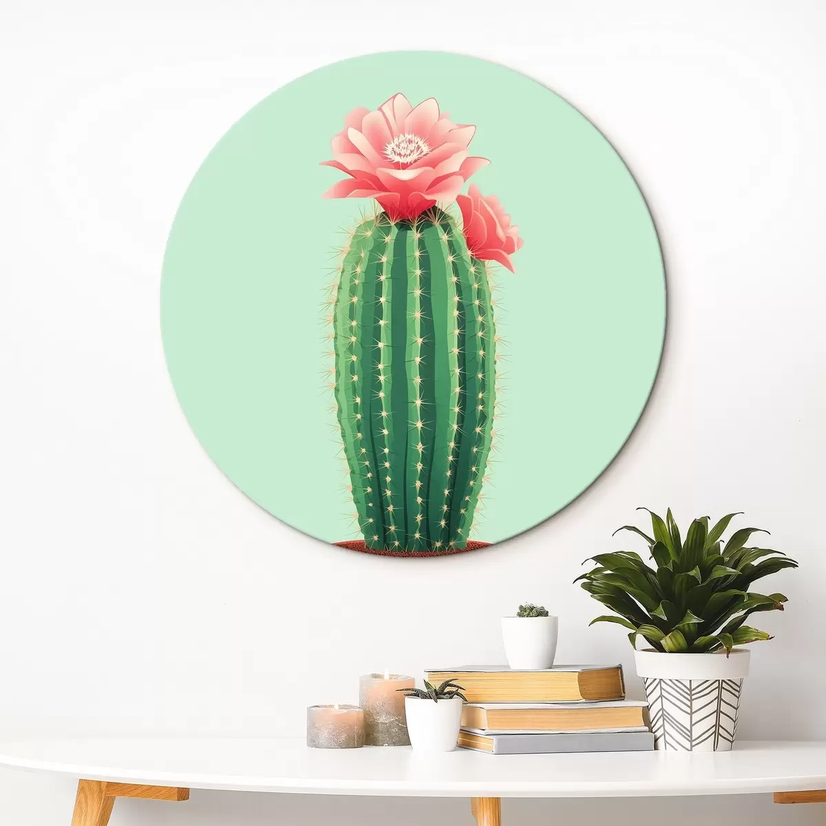 Quadri rotondi Cactus r43998