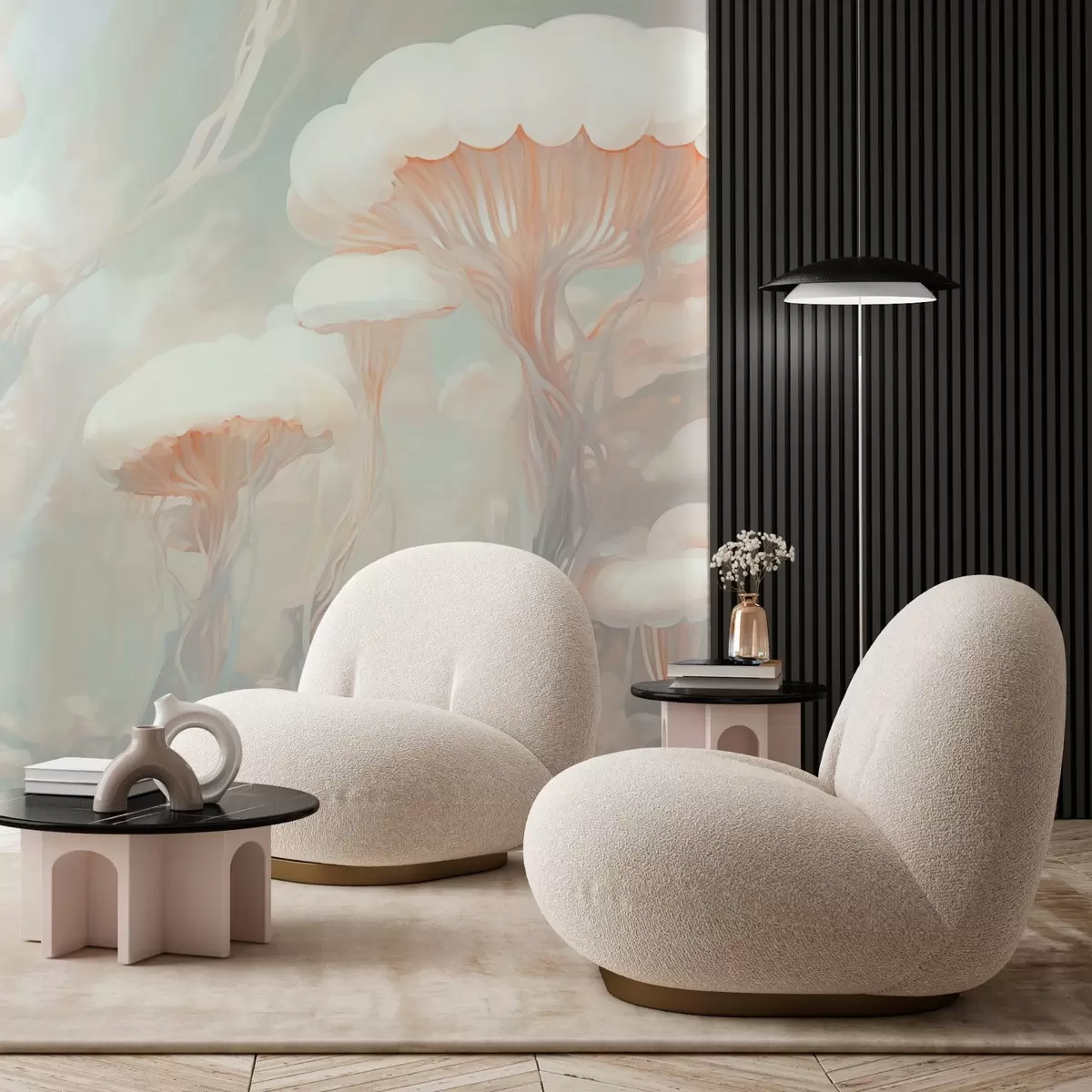 carta da parati Medusa astratta nr. w03773