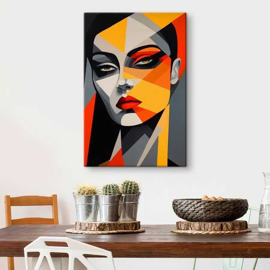 carta da parati Volto astratto nr. s44111