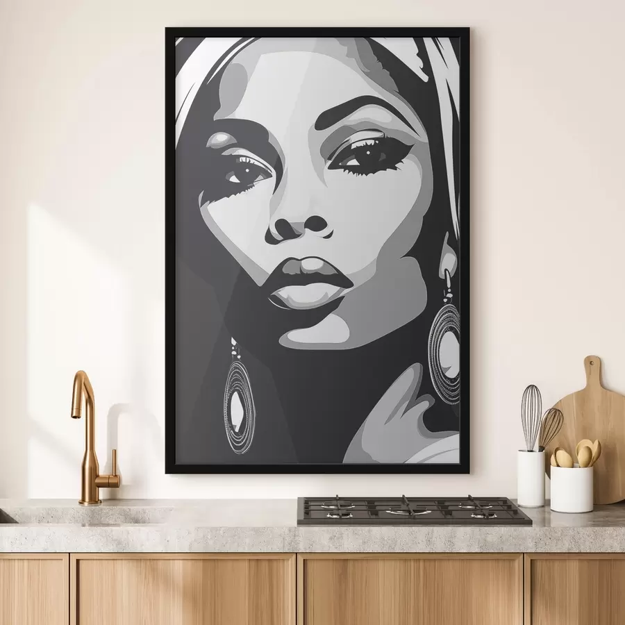 carta da parati Ritratto di donna nr. f44106