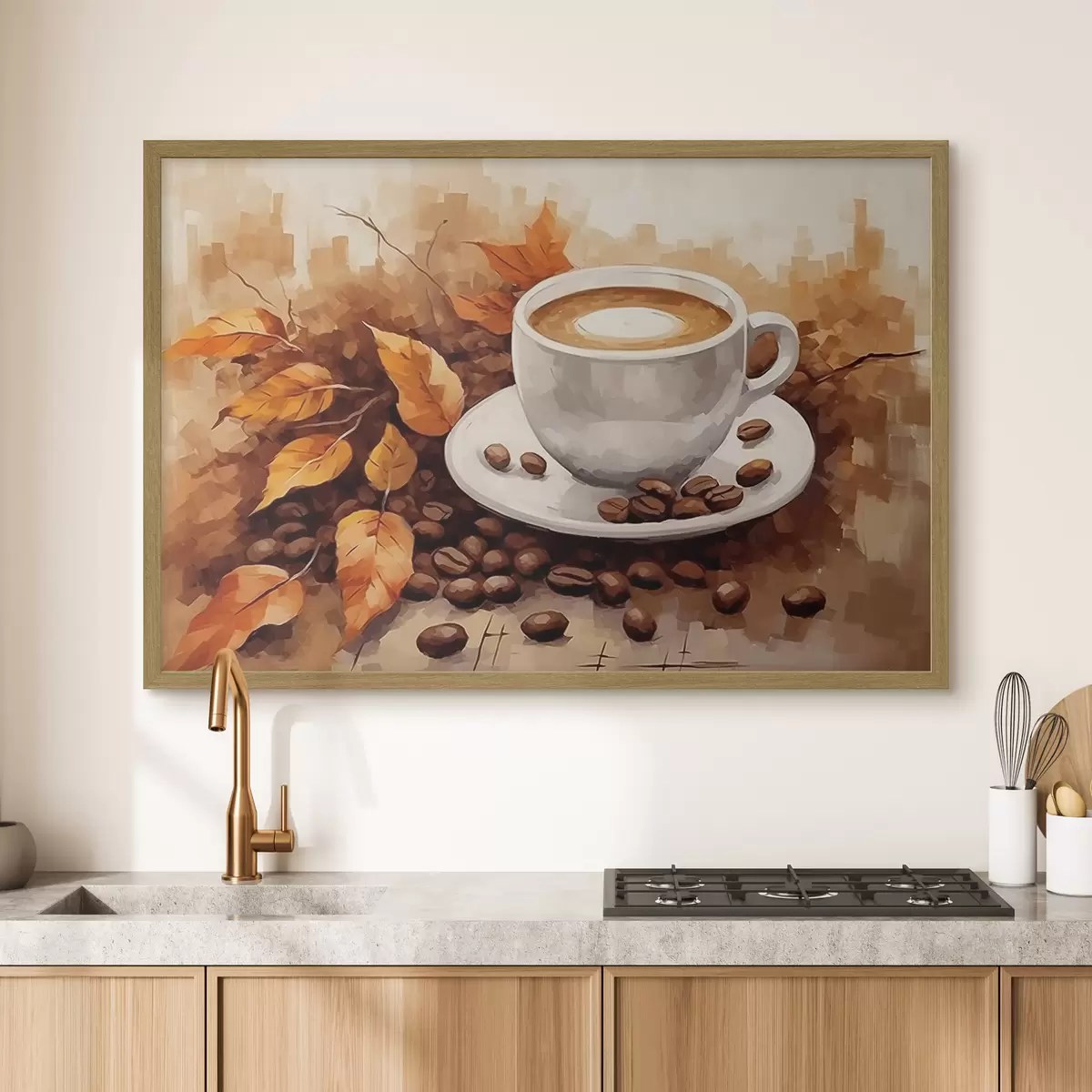 Poster Caffè d’autunno f44116