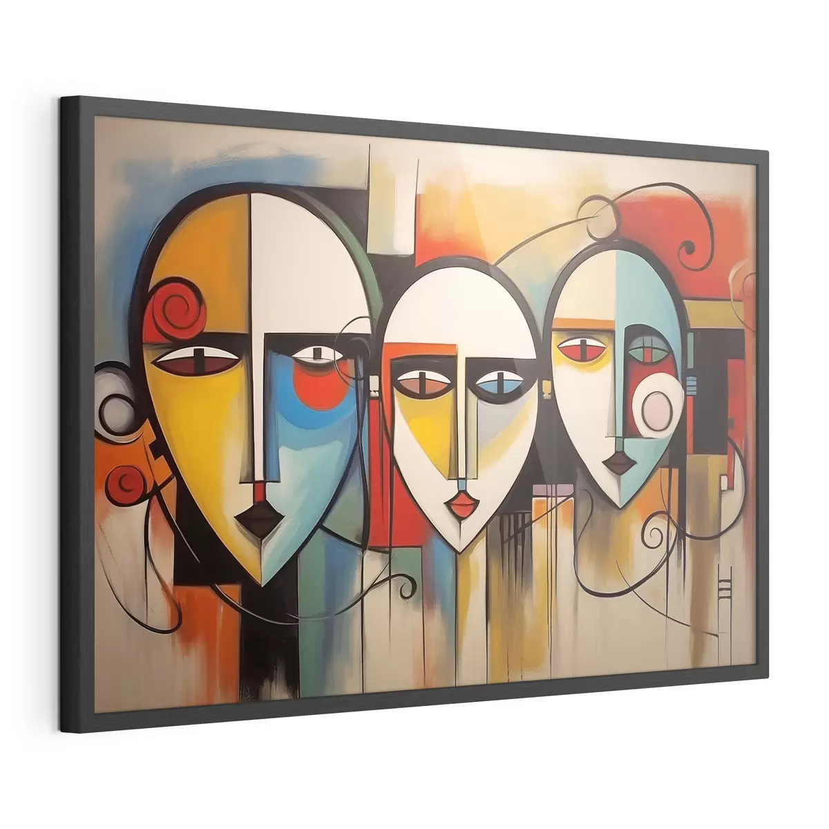 Poster Facce astratte f44118