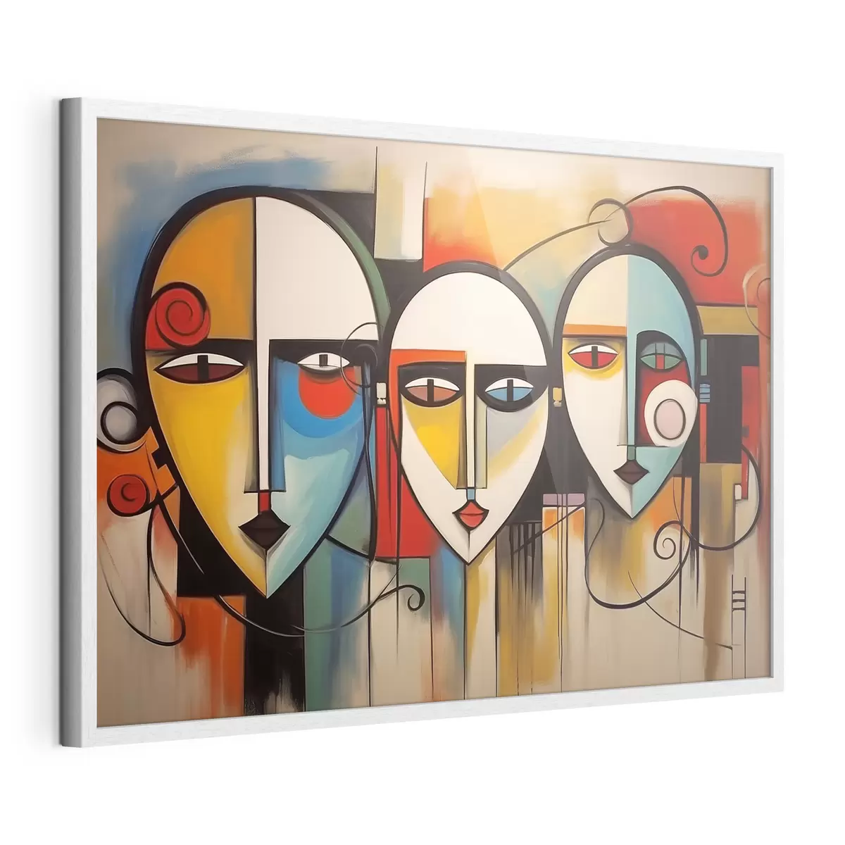 Poster Facce astratte f44118