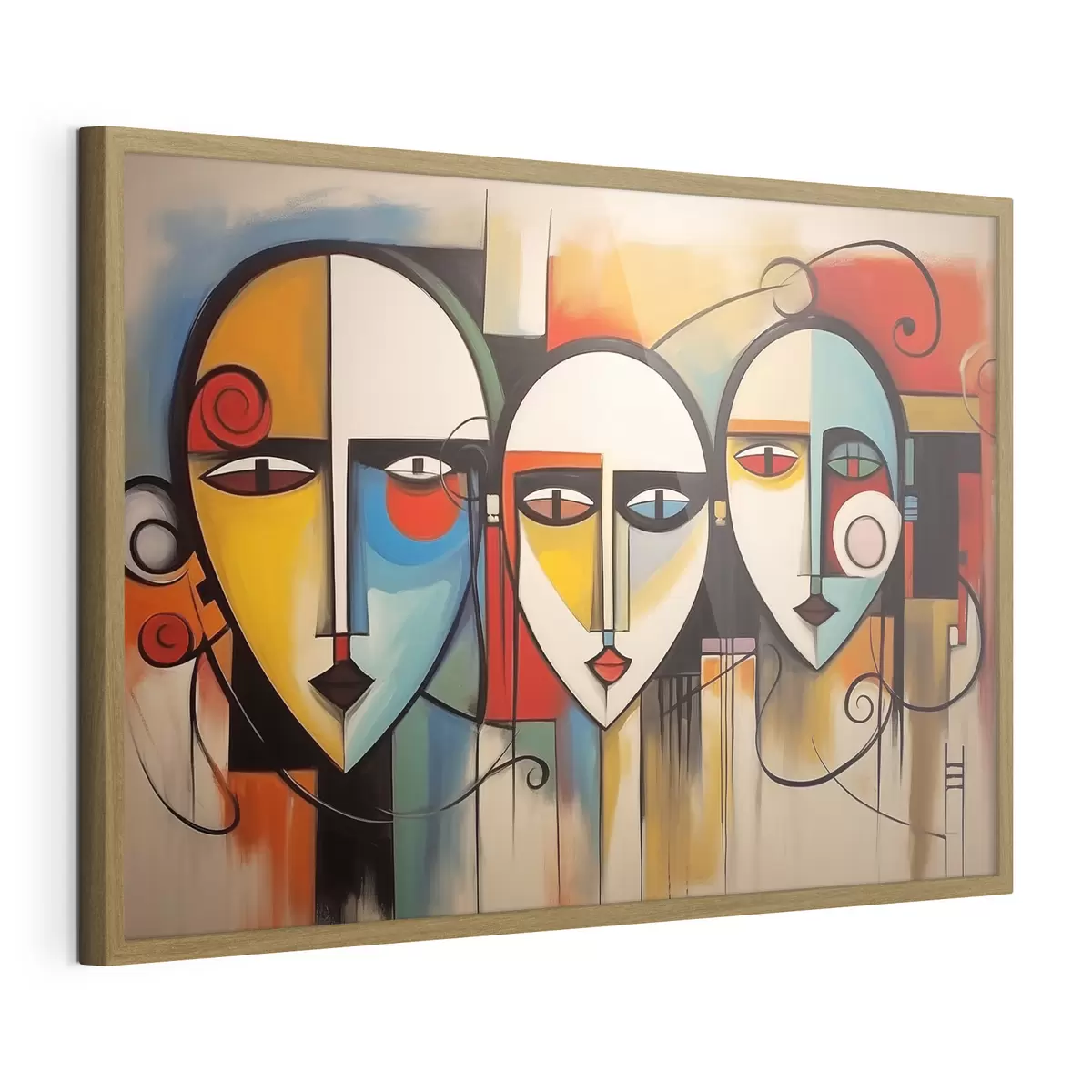 Poster Facce astratte f44118