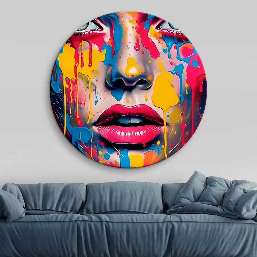 carta da parati Faccia dipinta nr. r44104