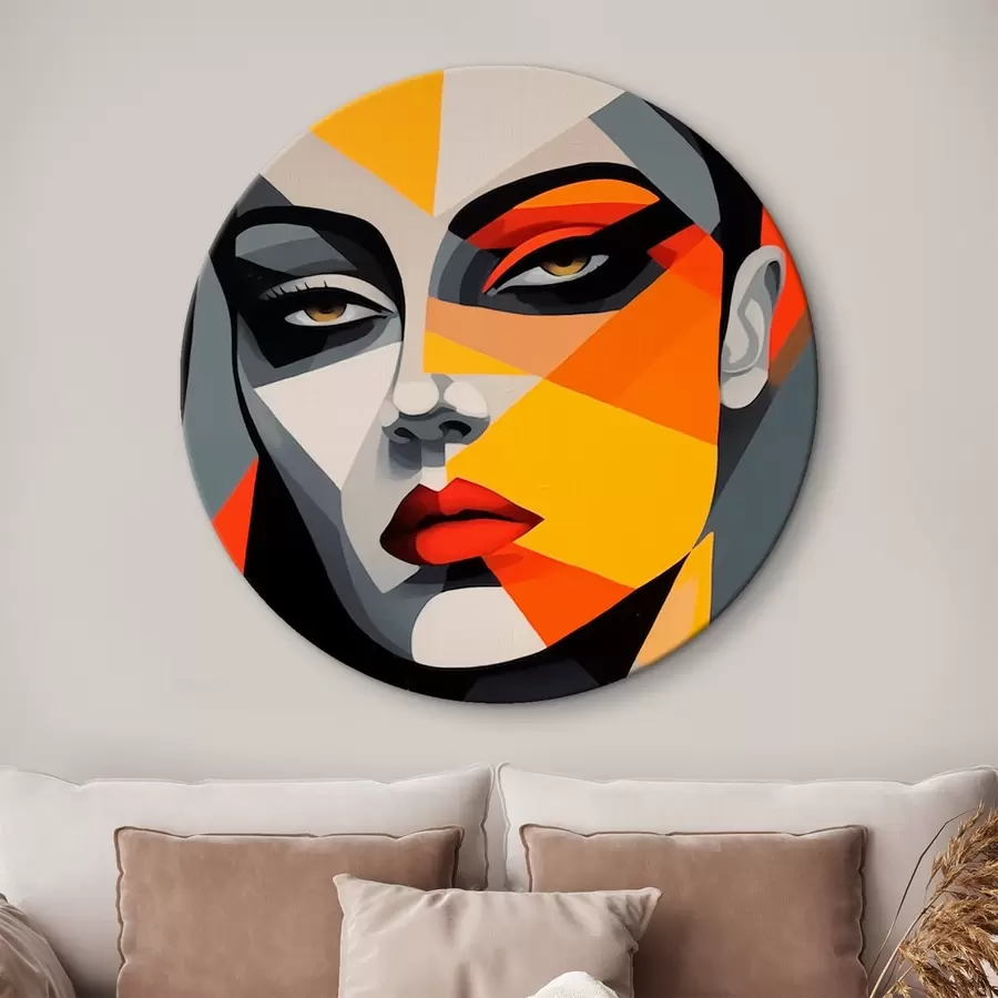 carta da parati Volto astratto nr. r44111