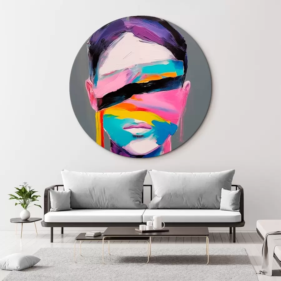 carta da parati Volto astratto nr. r44117