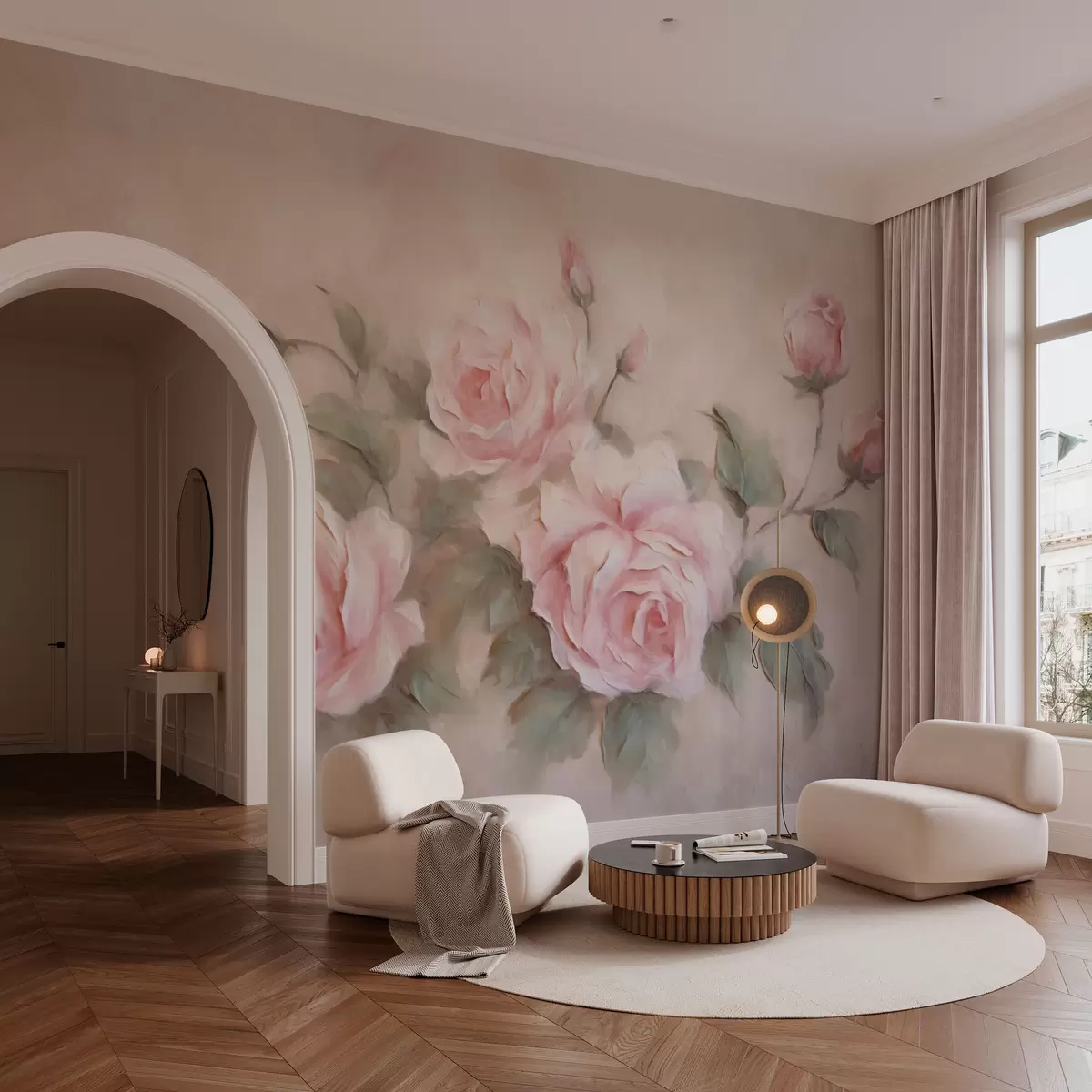 carta da parati Fiori d'epoca nr. w03748