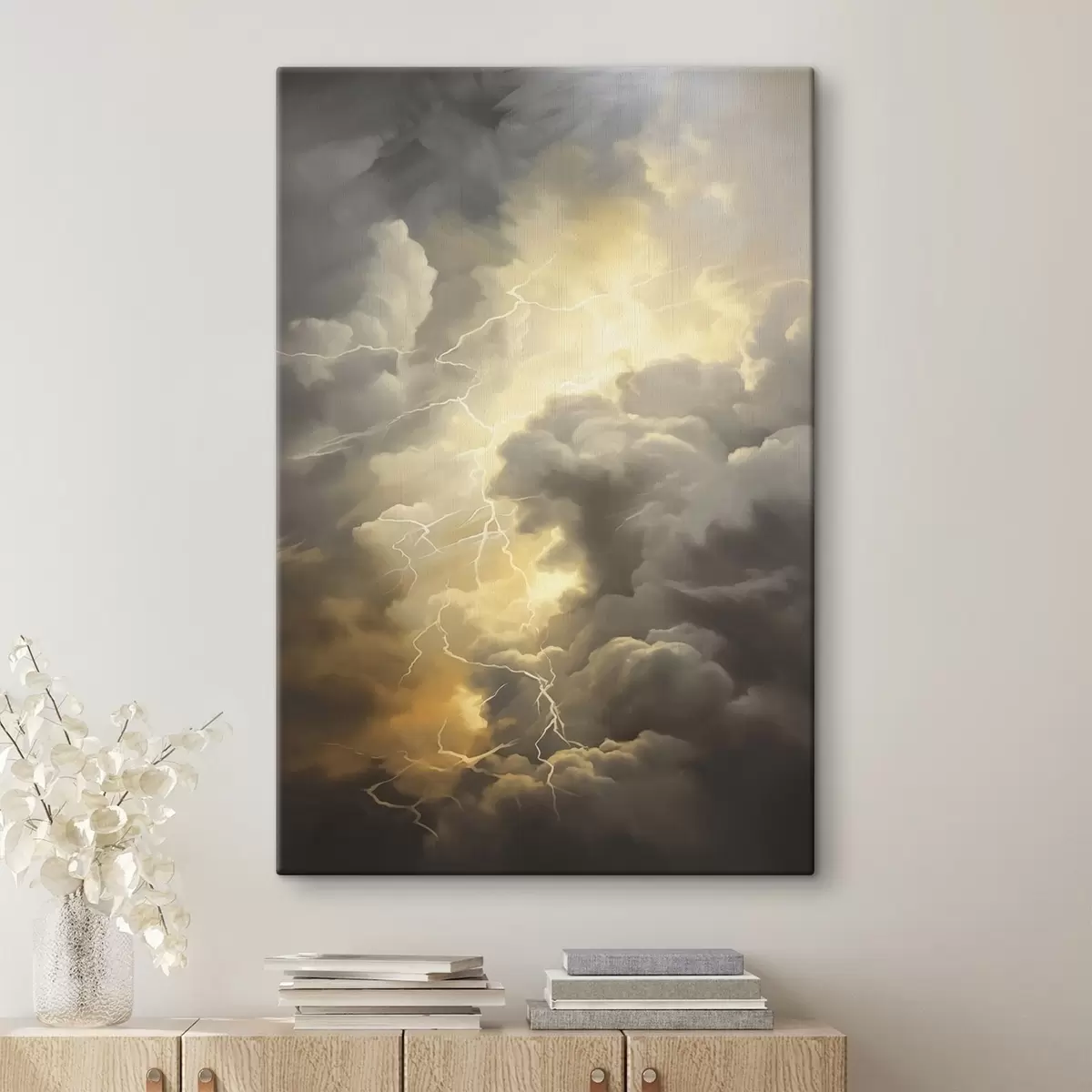 carta da parati Nubi e fulmini nr. s44123