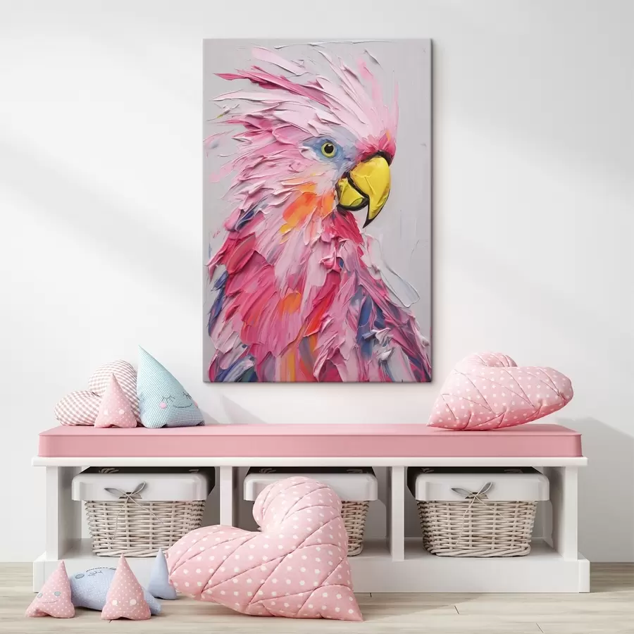 carta da parati Quadro di imitazione di cacatua nr. s44132