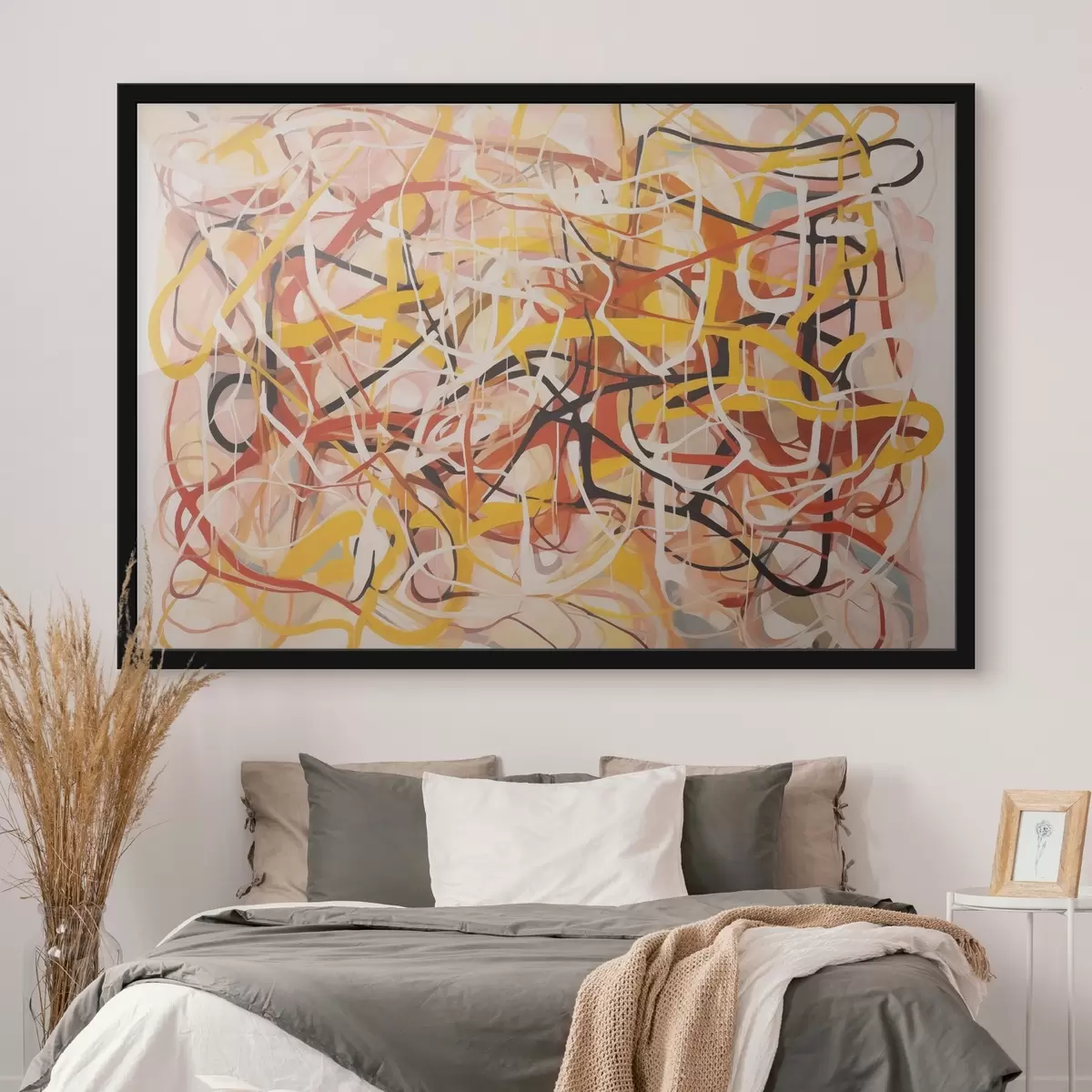 Poster Linee aggrovigliate f44131