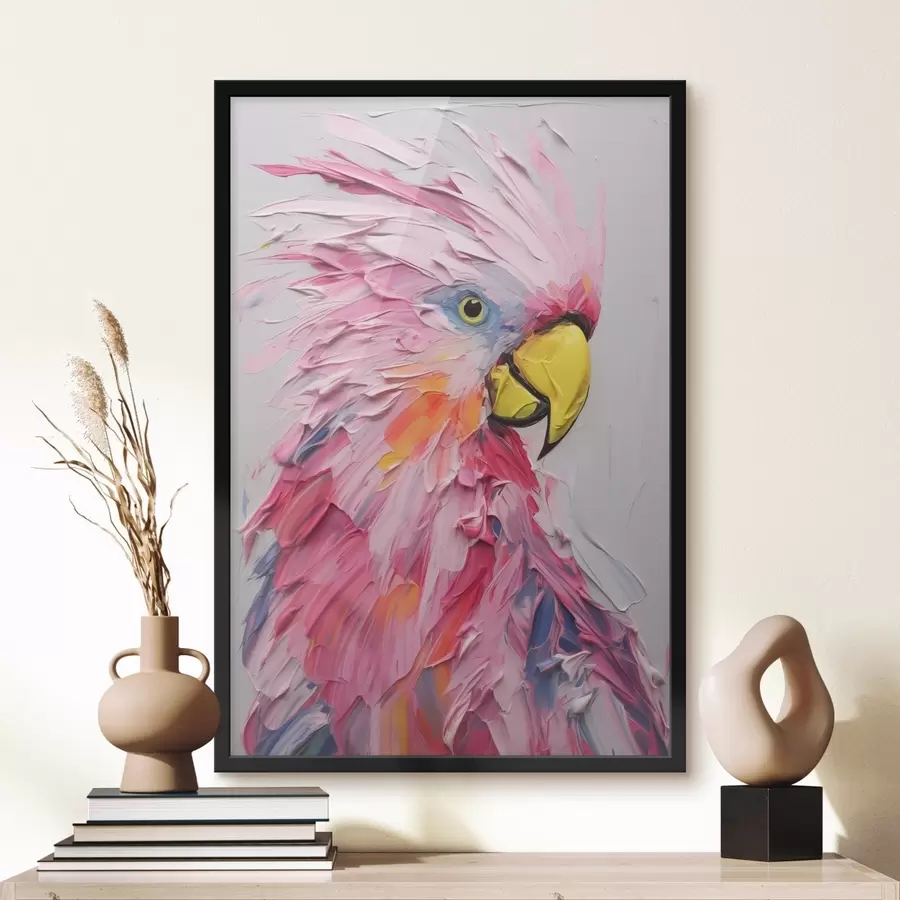 carta da parati Quadro di imitazione di cacatua nr. f44132