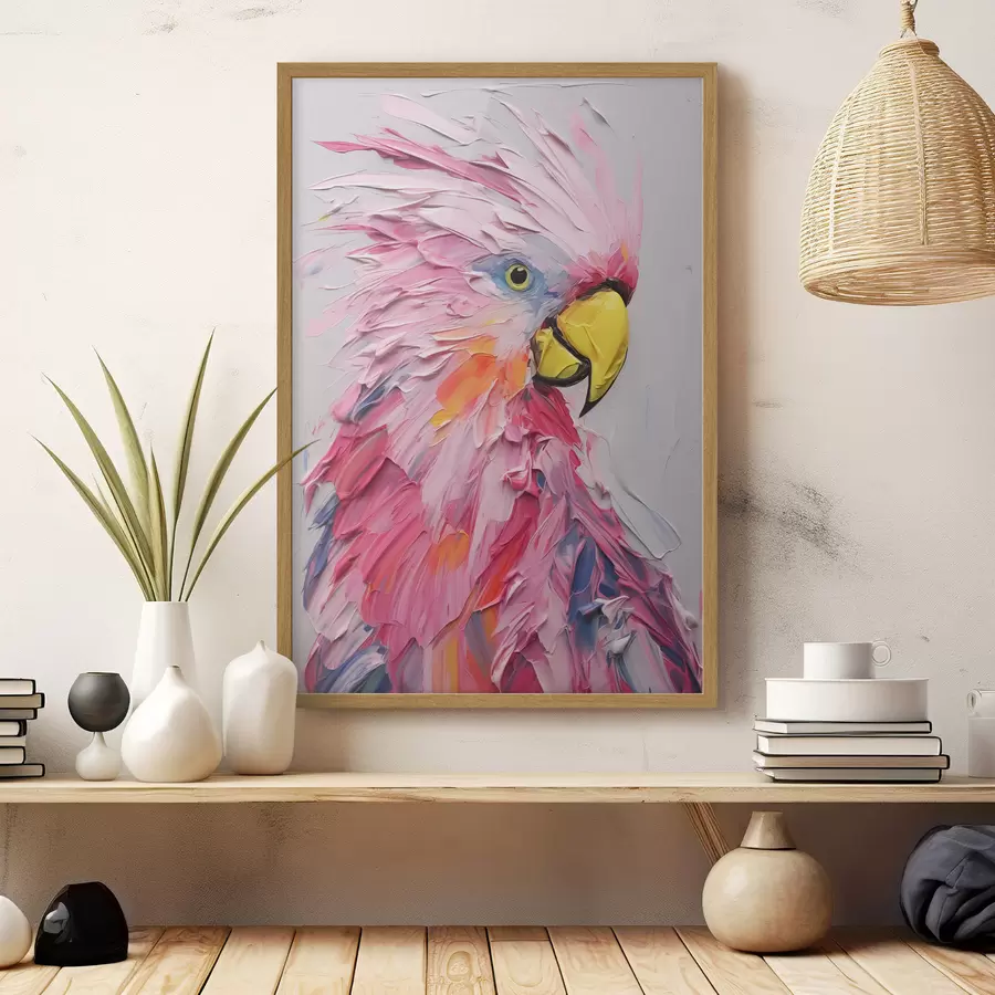 carta da parati Quadro di imitazione di cacatua nr. f44132