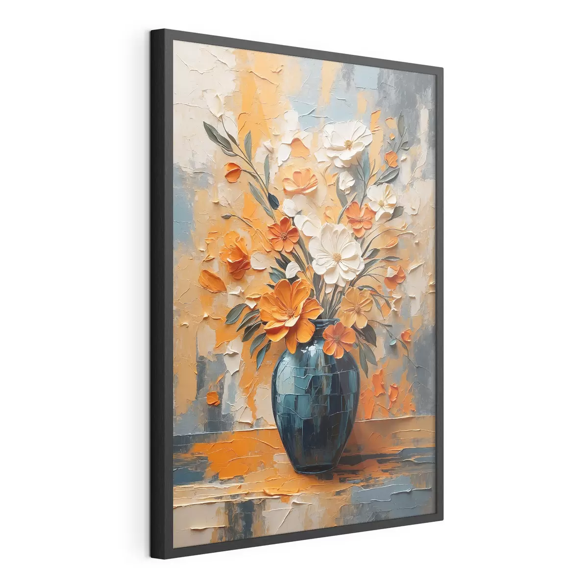 Poster Sole nel vaso blu f44059