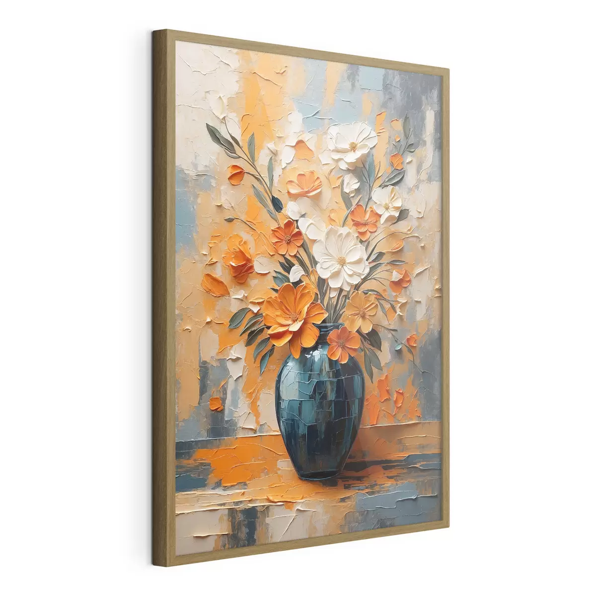 Poster Sole nel vaso blu f44059