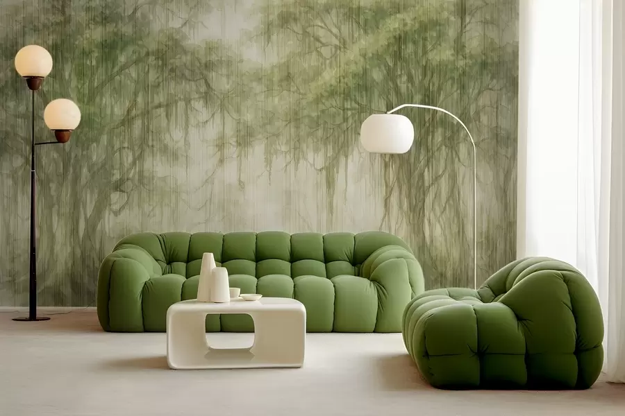 Carta da parati nature Alberi astratti 