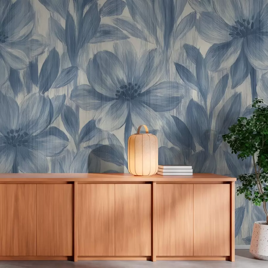 Carta da parati Floreale Eleganti fiori acquerellati n. w03821