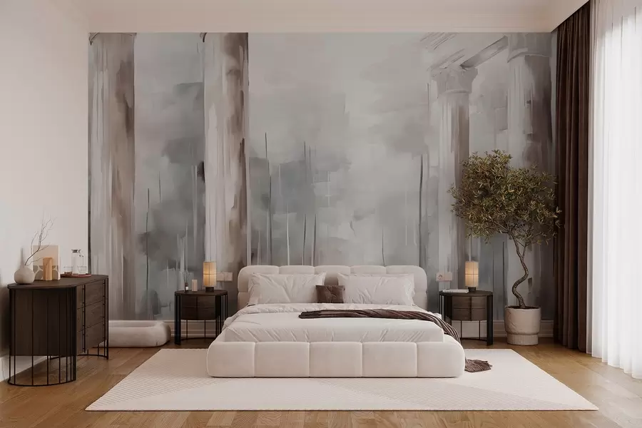 carta da parati Colonne astratte imitazione della pittura nr. w03844v1